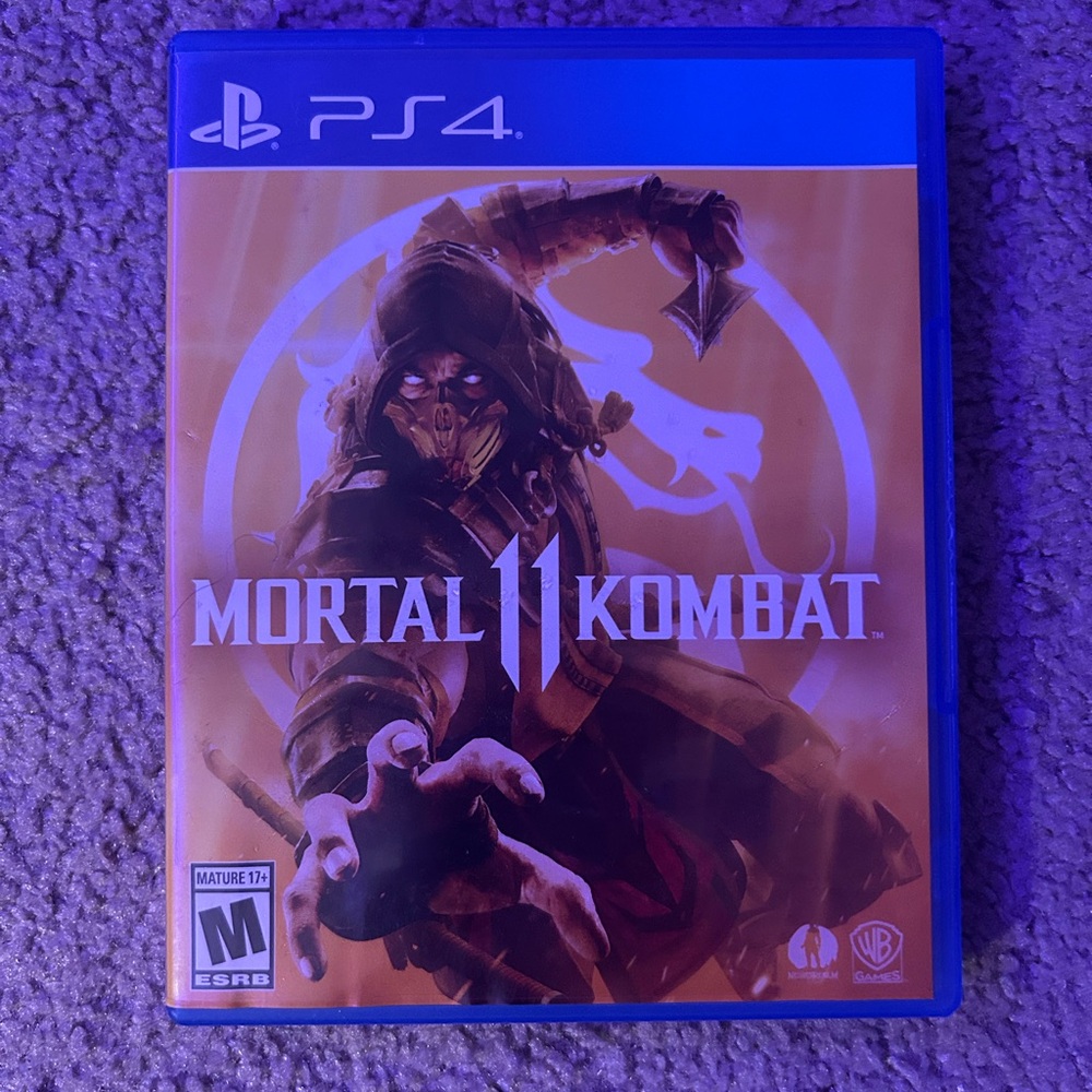 Sony PS4 Mortal Kombat 11 - Blue and Orange